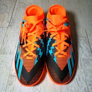 Adidas Kids X Speedportal Messi.3 IN Indoor Shoes Orange - Size 6